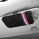 Flaconi Brillenhalter für Auto,Auto Zubehör,Sonnenblende Organizer,Auto Innenraum...