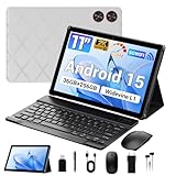 MAXLEGEN Android 15 Tablet 11 Zoll 36GB+256GB/1TB TF, Widevine L1 Tablets, 2K IPS, Octa-Core 90Hz,...