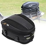 JFG RACING wasserdichte Motorrad-Hecktasche, Gepäcktasche, Satteltasche, Multifunktionstasche,...