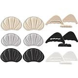 3 Paar Schuhfüller, Schuhpads, Zehen Einlegesohlen Vorfuß, Verstellbarer Schuhfüller (Schwarz,...