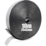 SDLDEER Moosgummi Selbstklebend Dichtungsband Selbstklebend Schaumstoff Klebeband für Fenster...