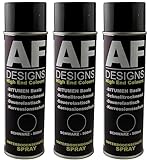 Alex Flittner Designs Unterbodenschutz Bitumen 3X Spray Versiegelung Steinschlagschutz schwarz