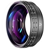 Weitwinkelobjektiv für Sony ZV1, ULANZI WL-1 18mm Weitwinkel mit 10X Makro, 2-in-1 Zusatzobjektiv...