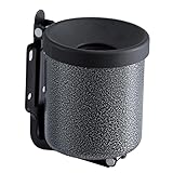 MEDIALINTERNATIONAL Aschenbecher, aus lackiertem Metall, Mehrfarbig, Maße: Ø 13,5 x H 11 cm - 0,5...