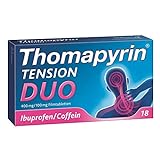 Thomapyrin TENSION DUO 400mg/100mg mit Coffein & Ibuprofen 18 stk