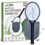 SBL Home Elektrischer Fliegenklatsche Schläger, Elektrische Mückenklatsche, Bug Zapper Schläger,...