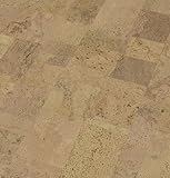 1 Paket (1,95m²) Korkboden zum klicken, Korkboden mit Trittschalldämmung, Korkboden endversiegelt,...
