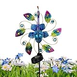 Gartenspinner für den Außenbereich, Windskulpturen und Spinner,Wetterfester Windspinner in...