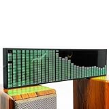 OSPSHPG LED-Musikspektrum-Anzeigegerät, RGB-Audio-Pegelanzeige-Analysatorplatine Mit 4...