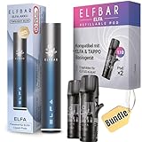 ELFBAR ELFA POD BUNDLE - Elfbar Elfa Akkuträger Mod nach Wahl und Elfa 2er Pack Leerpods...