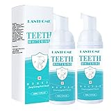 Teethaid Mundspülung, 50ML Teethaid Mundwasser, Teeth Whitening Foam Toothpaste, Schaumzahncreme,...