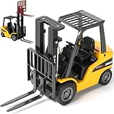 SHINESIGNAL Gabelstapler Spielzeug Modell Kinder, Zum Aufsteigen und Herablassen 1:50 Engineering...
