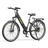 Eleglide T1 Step-Thru E-Bike, Elektrofahrrad 27.5'' Trekkingrad E-Cityrad mit 36V 13Ah Lithium-Akku...