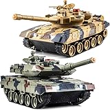 RC Panzer, Fernbedienung Panzer 1/24 RC Modellbau Russian T90 und German Leopard II mit 2.4GHz mit...