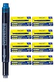 ONLINE 40x kompatible LAMY Patronen blau, auch für Pelikan, Stabilo etc, Universal Tintenpatronen,...