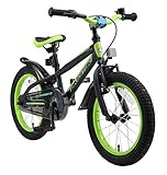 BIKESTAR Kinderfahrrad 16 Zoll für Mädchen und Jungen ab 4-5 Jahre | 16er Kinderrad Mountainbike |...