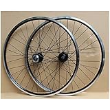 Mountainbike-Laufradsatz, leicht, doppelwandig, Aluminiumlegierung, Schnellspanner, 32 Löcher,...