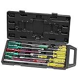 Stanley Industrieller Schraubendreher mit Acetat-Griff, 14-teiliges Set