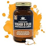 naturalie® - VITAMIN D PLUS | veganes Vitamin D3 + premium Vitamin K2 MK7 (K2VITAL®) und Magnesium...