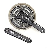 JAKMET Fahrrad Kurbel,Kurbelgarnitur Mountainbike Speed ​​Square Kurbelgarnitur...