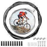 Fahrrad Schaltseil Set, Fahrrad Bremszug Universal Schaltzug Hinten Schaltseil Innenzug mit 2.5m...