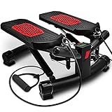 Sportstech 2in1 Twister Stepper mit Power Ropes - STX300 Modell 2021 Drehstepper & Sidestepper für...