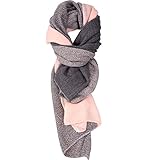 Damen Schal Cashmere Gefällt Wraps DeckeSchal Spleißen Karo Schal Herbst Winter Top Qualität Warm...