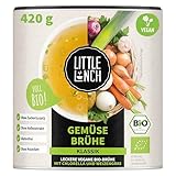 Little Lunch Gemüsebrühe Bio | Gemüsebrühe Klassik | 100 Prozent Bio-Qualität | Veggie | Ohne...