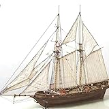 Holzschiff Modelle DIY Schiffsmodell Kit Schiffbausatz Segelschiff Modellbausatz holz Schiff Bausatz...