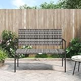Tidyard Gartenbank 2-Sitzer Sitzbank Terrassenbank Parkbank Balkonbank Multifunktionsbank...