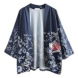Japanische Kimono Jacke Robe - Traditionelle Klassische Haori Kleidung Tokio Harajuku Antike Stile...