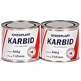 Karbid 1 kg (2x 500g) - Carbid Kabit Kabitt karbitt Karbit Karbidkleine Körnung 7-15mm - 2 Dosen