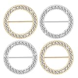 T Shirt Clips, 4 Stück Strass Cinch Clips Für Kleidung Kleidung Schal Clips Twist Knoten Taille...