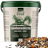 AniForte Wild Artgerechtes Eichhörnchenfutter 2kg mit extra Haselnüssen - Premium Ganzjahres...