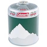 4 x Coleman C500 500 g selbstdichtender Gaskartusche Ventilkartuschen mit Schraubventil Butan/Propan...