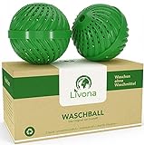 2 x Original Livona® Waschball - Öko Waschkugel - Waschen ohne Waschmittel - nachhaltig &...