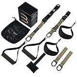 Bodytorc Suspension Trainer, Bodyweight Training Straps for Full Body Workouts at Home, Includes...