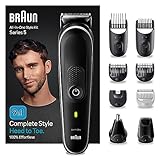 Braun All-In-One Bartpflege Bodygroomer Set, Barttrimmer / Bartschneider, Nasenhaartrimmer,...