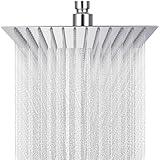 TIDEVAN 12 Zoll Duschkopf Regendusche Edelstahl 304 Kopfbrause Regenbrause mit Anti-Kalk-Düsen...