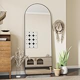 Koonmi 53 x 163 cm Gewölbter Top Ganzkörperspiegel mit Runden Ecken - Ganzkörperspiegel Groß...