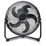 Brandson - Windmaschine Retro Stil - Ventilator - Tischventilator - Standventilator 30cm -...