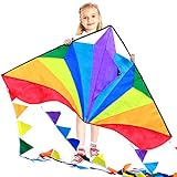 HONBO Kinder Drachen Große Delta Kites für Kinder und Erwachsene für Beach Trip Outdoor...