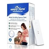 Fruchtbarkeitstest Sperma Test für Männer: Easy@Home 1 x Spermientest Zeugungsfähigkeit...