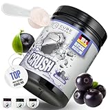 Cube Energy Crush - Pre Workout Booster, Fokus & Pump Formel, 550g, 22 Portionen, 300mg Koffein pro...