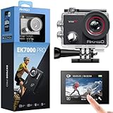AKASO Action Cam 4K 20MP WiFi 40M Unterwasserkamera Wasserdicht Ultra HD Touchscreen Einstellbar...