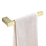 Handtuchhalter Handtuchhalter Wandhalterung Handtuchaufhänger Golden Handtuchregal Edelstahl ohne...