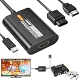 TanReginal HDMI Adapter für N64, HDMI Adapter für Gamecube mit USB & HDMI Kabel, 1080P Konverter,...