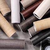 MRVAKDYDI Selbstklebende Kunststoffrolle, Selbstklebende PVC-Folie in Holzoptik for Möbel und...