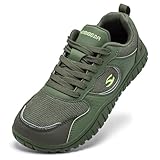 HOBIBEAR Damen Barfußschuhe Herren Breite Zehenbox Trailrunning-Sneaker Nullabsatzsohle...