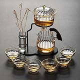 QIUMING Glaswasserfilter Lazy Automatic Anti-Scalding Teeservice Verandadekoration Modernes...